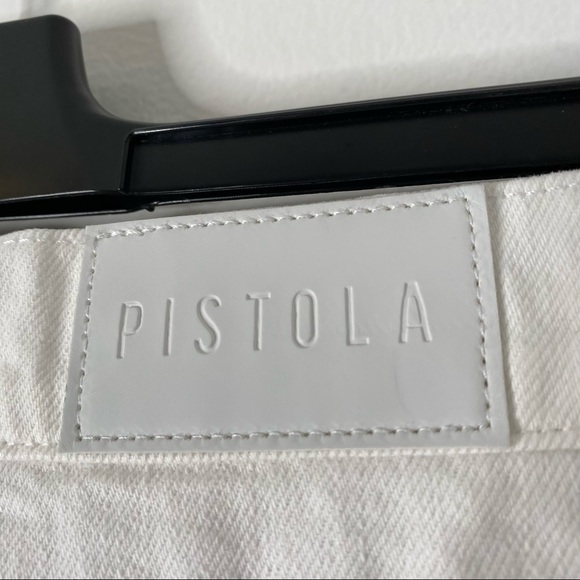 pistola Gigi Cut Off Denim Short in Polarize - Picture 10 of 12